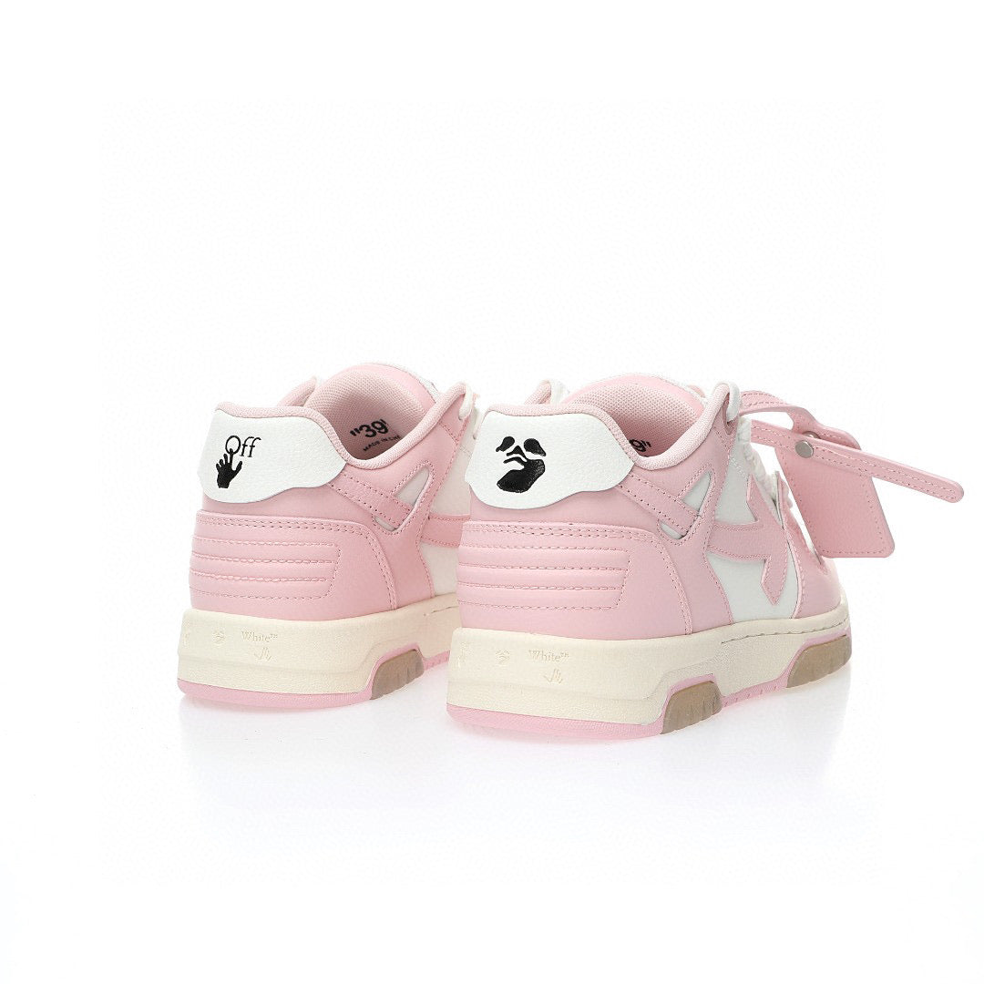 OFF-WHITE Out Of Office Pink&White